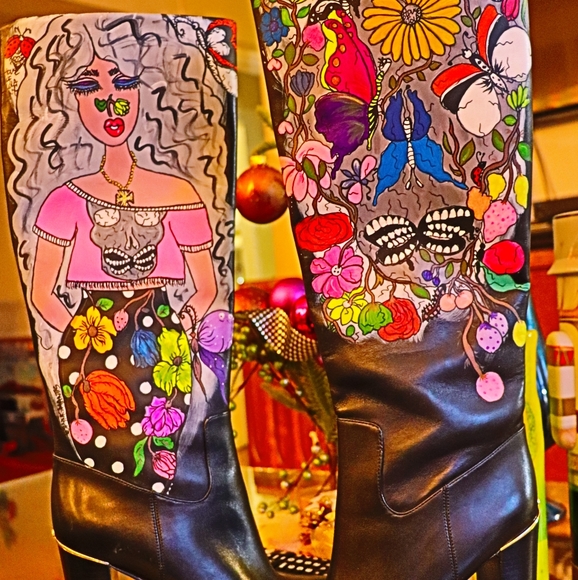 MICHAEL KORS KNEE HIGH BOOTS, Size 7 5 - Picture 2 of 12